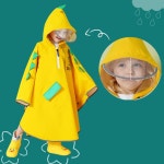 어린이집 유치원 아동 판초 비옷 어린이 반사 스트립 우비 우의 : 사라ON