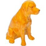 씨 아일랜드, 골든 리트리버 모양의 세라믹 석기 핸드 페인팅 동전 은행 수입 : 스마트하게직구하자