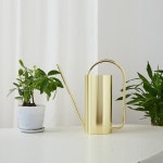 가정용 다육 원기둥 카페 농장 농업 화분 물주기 스테인리스 물조리개 1.5L 긴입 03.은색 : 바바나스튜디오