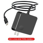 노트북 Ac 어댑터 충전기 레노버 크롬북 100e c330 c340-11 s340-14 730s-13 20V 3.25A 65W : 행복한 라이프 619