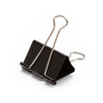 평화 더블클립 블랙 특대 51mm/10개입 : 문구마켓