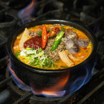 수원 지동시장 밀알왕순대 얼큰순대국 순대국밥 살코기+순대, 860g, 1개 : 인생식탁