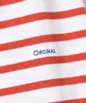 ORCIVAL 오르치발 C0333 보트넥 롱 슬리브 보더 티셔츠 (3컬러) 24SS : D.O SHOP