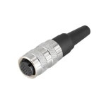 항공 스트레이트 J09 암 플러그 IP67 방수 M16-2 3 4 5 6 7 8 12 19 24 핀 금속 커넥터 5 10 20 개 : 행복한 라이프 619