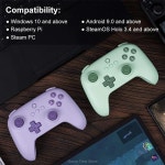 8BitDo Ultimate C 컨트롤러 게임 패드, 무선 2.4G 연결 Ultimate 시리즈, PC Windows 10 11 스팀 PC용 간편 버전 : k물류
