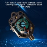 발룬 주파수 범위 Pep 130mhz 100w 전력 Efhw U2j4 164 발룬 4 밴드 8 밴드 엔드 피드 안테나 : 오로라베이24