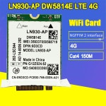Telit LN930AP WiFi 카드 WWAN FDDLTE NGFF 4G 모듈용 DW5814E : 제이에스디글로벌