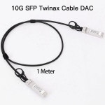 10G SFP + Twinax 케이블 직접 부착 구리 DAC 10GBE 패시브 SFP-H10GB-CU1M 유비퀴티 D-Link1M : 619마켓