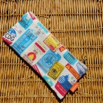 [처피 chirpy] 여행필수품 짐바코드 취급주의 공항 지폐지갑 천지갑 롱지퍼파우치 : 처피 chirpy