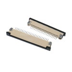 FFC / FPC 커넥터 하단 접촉 직각 SMD / SMT ZIF, 1.0mm 4 핀, 6 8 9 10 12 14 16 18 20 22 24 26 30P, 10 개 : 대건물류