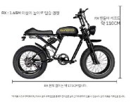 SUPER73 RX 슈퍼73 전기자전거 오프로드자전거 산악 레저 자토바이 팻바이크 : 공간개발연구소