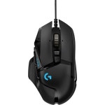 Logitech 로지텍 G502 Hero 고성능 유선 게이밍 마우스, 25K 센서, 25,600 DPI, RGB, 무게 조절 가능, 프로그래밍 가능한 버튼 11개... 