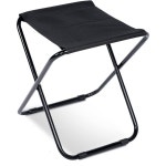 캠핑 걸상 휴대용 캠프 경량 컴팩트 의자용 발 받침대 야외 하이킹 배낭 여행 낚시 피크닉 바비큐 BBQ foldable Stool : 웰시웨일 5호점