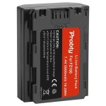 NPFZ00 NP FZ00 NPFZ00 2600mAh 배터리 + LCD 듀얼 USB 충전기 소니 알파 A7III A7R III A9 알파 9 A7R3 A6600 카메라 : YM Logis