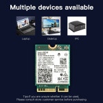 인텔 BE200 블루투스 54 와이파이 카드 윈도우 11 PC 노트북용 58 Gbps BE200NGW 24 GHz 5 GHz 6 GHz : 제이에스디글로벌