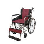 진산 알미늄휠체어 꺽기형 JS100A : 종로메디