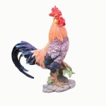 수탉 수닭 닭 숫닭 숫탉 암닭 가족 부부 유치원 꾸미기 조경 마당 소품 어린이집 테라스 조각상 모형 야외 조형물 전원 주택 장식 : 재팬신드롬