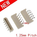 FPC FFC 1.25mm 피치 플랫 케이블 커넥터 소켓, 더블 로우 DIP 타입 4 5 6 7 8 10 12 14 15 16 18 20 21 22 24 25 26 28 30 32 : 대건물류