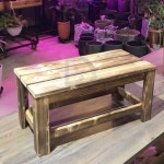 원목 화분 받침대 겸용 넓은의자 우드스텐드 H6028 60x28x29cm 베란다화분다이 : 코드구구