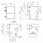 엠엘무역 | JIXING T90-1C-12D 릴레이 5 핀, : 원큐무역