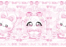 엥꼬님 도안 레이디 시리즈 로미&잔디 A5 미니 랩핑지 랩지 수봉접기 수제봉투만들기 : 제제문구점