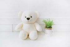 곰인형 크리미 베어 윌슨인형 곰돌이 곰 인형 애착인형 25cm 35cm : 인형의꿈