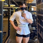 운동 남성용 코튼 티셔츠 빅 사이즈 러닝 스포츠 체육관 셔츠 피트니스 탑 스포츠웨어 조깅 티 트레이닝 의류 : 오름상상회