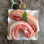 에어프라이어 통오겹살 고원돈 에어프라이어오겹살 에어프라이어오삼겹 냉삼 캠핑고기 500G : 일요일새벽