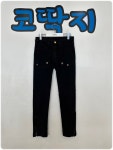 여07405 쟈딕앤볼테르정품 진 흑청 청바지 지퍼 데님 팬츠 중고구제 코딱지구제 : 코딱지구제