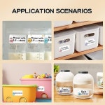 NIIMBOT 라벨 기계 인쇄 용지 자체 접착 라벨 방수 내유성 찢어짐 방지 라벨 B2 B203 B3S : YM Logis