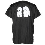 애견미용복 가운 유니폼 애견미용앞치마 작업복 애완 동물 헤어 스타일리스트 손질 헤어컷 : 알리글로벌직구