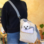 강아지 애견 고양이 이동가방 캐리어 패리스독 에브리웨어 패디드백 유모차가드 쿠션 겸용 : 펫아지트