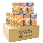 일본 캔빵 아키모토 빵 3종 x4캔 총12캔 세트 유통기한 5년 통조림빵 비상식량 캠핑 : 우주유람
