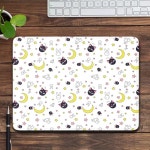 귀여운 마우스패드 러 문 마우스 패드 핑크 작은 컴퓨터 책상 매트 게이머 액세서리 오버록 모수 애니메이션 : 오름상상회