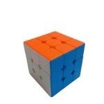 부드러운그립감 일반컬러큐브 (No gimmick) 마술큐브 3×3×3 큐브 창의력개발 : 쭌이남매