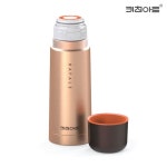 라팔 골드메탈 분유 보온병물통 물통 스텐물병 등산보온병 보온병 휴대보온병 보냉 보온보냉병 350ML : 구래고래