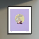 [그림닷컴] Olivia in the full moon lilac (99 Editions), 송형노 에디션 판화 : 그림닷컴