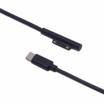 USB-C 충전 케이블에 표면 연결, PD 전원 공급 필요, Microsoft Surface Pro 6 Pro 4 Pro 3 Pro 5 와 호환 : 해빛물류