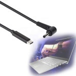 Power Adapter Cable,Type-C Male to 4.0mm X 1.7mm Male PD Power to for ASUS Ultrabook Power Adapter C : 해빛물류