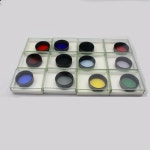 DiEU 1.25 인치 망원경 컬러 유성 필터 #12 #21 # 23A #25 # 38A #56 # 80A # 82A Crystalview Moon 필터 # ND96 접안렌즈로 나... 