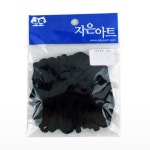 모아천일 6골 고무줄 검정색 소프트 : 모아천일상회