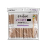나무이야기 일반형 나무 면봉 400개 : 디오스컴퍼니