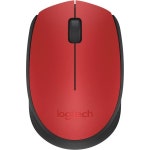 로지텍 M171 무선 마우스 2.4GHz USB 미니 리시버 포함 광학 추적 12개월 양손잡이용 PC/Mac/노트북 레드 1341230 : 케이에스순수컴퍼니