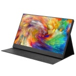 완벽호환 휴대용 모니터 1080P 60HZ IPS15.6 인치 노트북 확장 HD 보조 화면 HDMI 전화/PS4/스위치, 프로젝션 스크린 : 피프쓰1007