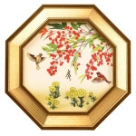 화장실 풍수화 『진짜 팔방 현제 소재 남천 복수』 화장실의 하나님·우라사사 마명왕 행운을 부르는 : The-best