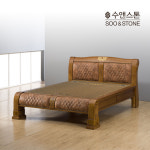수앤스톤 5507 춘천옥볼 온열 온돌 싱글 침대 : 수앤스톤