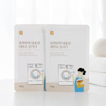 쉼표365 세탁조 클리너 450g x 5개입 일반 드럼 통돌이 세탁기 통세척 청소 세제 : 로하상점