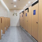 공중화장실 화장실 칸막이 문짝 학교 소변기 화장실 샤워실 항배터보드 방수방습 : 레디이스