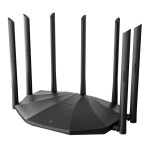 DiEU Tenda-AC23 스마트 와이파이 AC2100 라우터 듀얼 밴드 기가비트 무선 홈 인터넷 라우터 7 안테나 기술, CN 버전 : DIEU종합쇼핑몰투