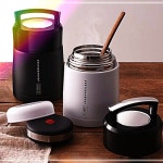 에스테반호프 도시락통 1L 밥통 보온죽통 블랙 국통 LWBD670C : 더707